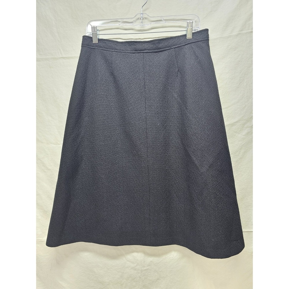 Vintage 80s Tweed Midi Handmade Skirt Forest Goblin Academia Vamp Whimsigoth